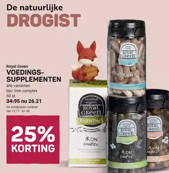 Ekoplaza Royal Green Voedingssupplementen aanbieding