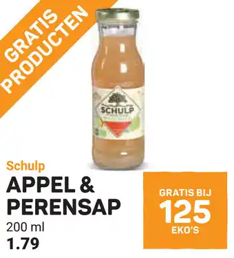 Ekoplaza Schulp Appel & perensap aanbieding