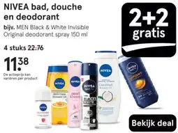 Etos NIVEA bad, douche en deodorant aanbieding