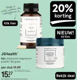 Etos JSHealth aanbieding