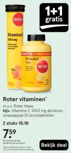 Etos Roter vitaminen aanbieding