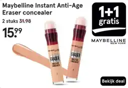 Etos Maybelline Instant Anti-Age Eraser concealer aanbieding
