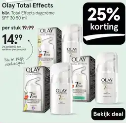 Etos Olay Total Effects aanbieding