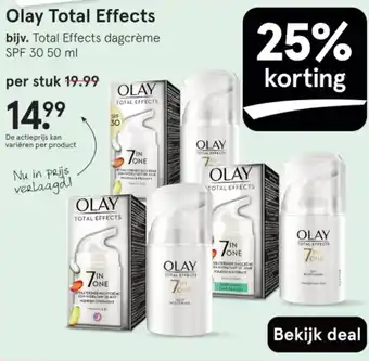 Etos Olay Total Effects aanbieding