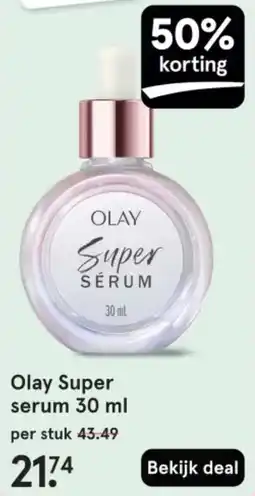 Etos Olay Super serum aanbieding