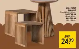 Xenos Bijzettafel Japandi aanbieding