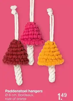 Xenos Paddenstoel hangers aanbieding