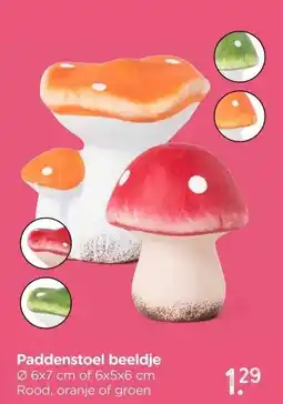 Xenos Paddenstoel beeldje aanbieding