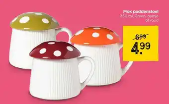 Xenos Mok paddenstoel aanbieding