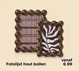 Xenos Fotolijst hout bollen aanbieding