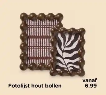 Xenos Fotolijst hout bollen aanbieding