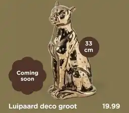 Xenos Luipaard deco groot aanbieding