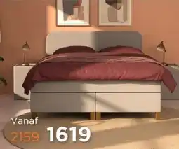 TotaalBED Boxspring Ulsberg vlak aanbieding