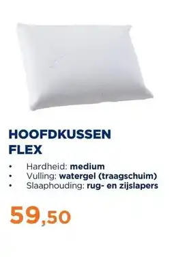 TotaalBED Hoofdkussen Flex | Watergel aanbieding
