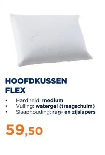 TotaalBED Hoofdkussen Flex | Watergel aanbieding