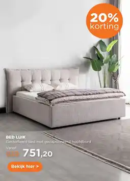 TotaalBED Bed Luik | 140 x 200 cm | Sino 974, zacht roze aanbieding