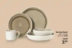 Xenos Servies Kaori aanbieding