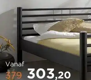 TotaalBED Bed Davos | 140 x 200 cm | Antraciet aanbieding