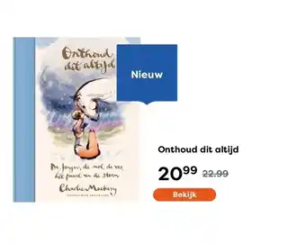 The Read Shop Onthoud dit altijd aanbieding