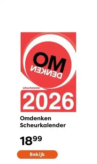 The Read Shop Omdenken Scheurkalender aanbieding