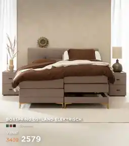TotaalBED Boxspring Ostland elektrisch aanbieding