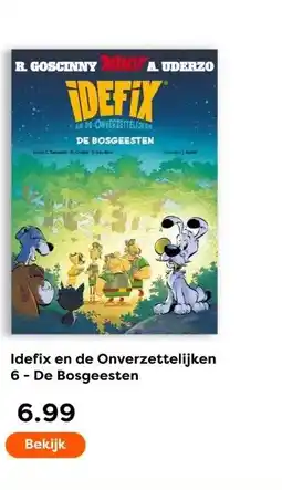 The Read Shop Idefix en de Onverzettelijken 6- De Bosgeesten aanbieding