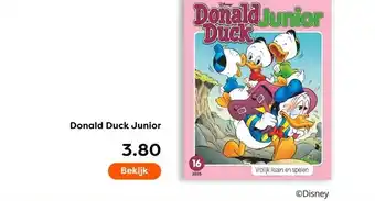 The Read Shop Donald Duck Junior aanbieding