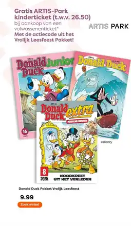 The Read Shop Donald Duck Pakket Vrolijk Leesfeest aanbieding
