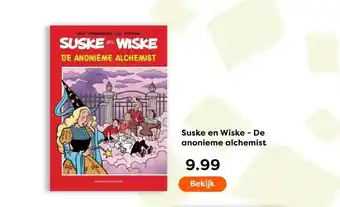 The Read Shop Suske en Wiske - De anonieme alchemist aanbieding