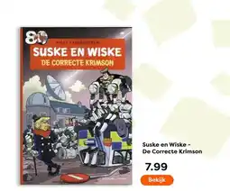 The Read Shop Suske en Wiske - De Correcte Krimson aanbieding