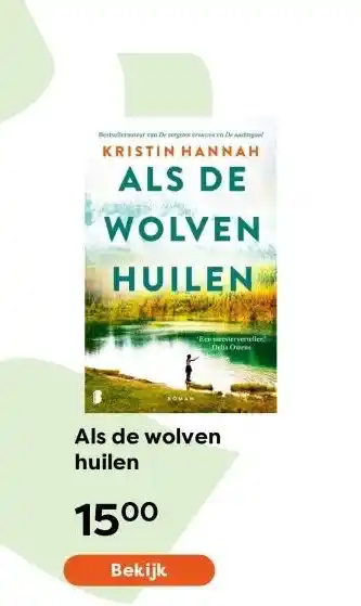 The Read Shop Als de wolven huilen aanbieding