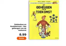 The Read Shop Robbedoes en Kwabbernoot - Het geheugen van de toekomst aanbieding