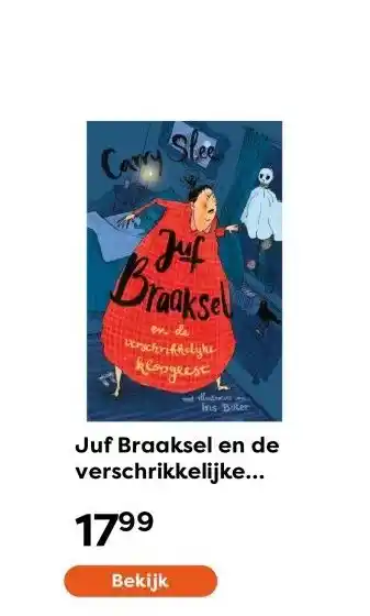 The Read Shop Juf Braaksel en de verschrikkelijke klopgeest aanbieding