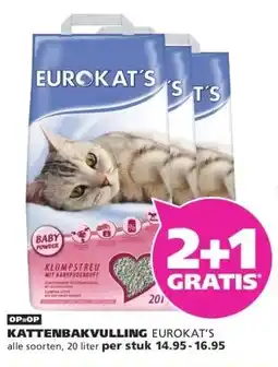Ranzijn KATTENBAKVULLING EUROKAT'S aanbieding