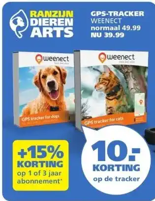 Ranzijn GPS-TRACKER WEENECT aanbieding