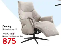 Profijt Meubel Deming Relaxfauteuill aanbieding
