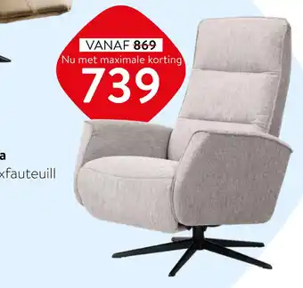 Profijt Meubel Hezia Relaxfauteuill aanbieding