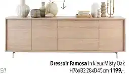Pronto wonen Dressoir Famosa i aanbieding