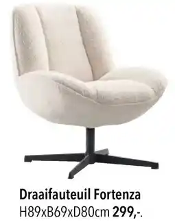 Pronto wonen Draaifauteuil Fortenza aanbieding