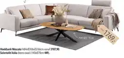 Pronto wonen Hoekbank Moscato aanbieding
