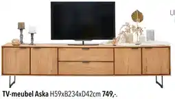 Pronto wonen TVmeubel Aska aanbieding