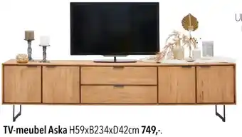 Pronto wonen TVmeubel Aska aanbieding