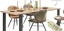 Pronto wonen Eettafel Adanti in kleur Barley aanbieding