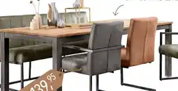 Pronto wonen Eettafel Mesola in Mango hout aanbieding