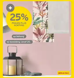 Praxis behang aanbieding