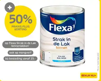 Praxis Flexa Strak in de Lak binnenlakken aanbieding