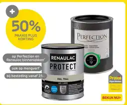 Praxis Perfection en Renaulac binnenlakken aanbieding