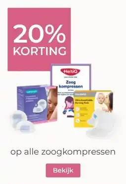 Prenatal op alle zoogkompressen aanbieding