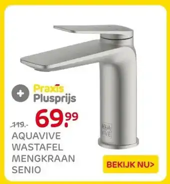 Praxis AQUAVIVE WASTAFEL MENGKRAAN SENIO aanbieding