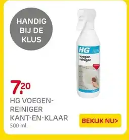 Praxis HG VOEGEN- REINIGER KANT-EN-KLAAR aanbieding